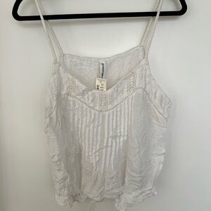 NWT Aeropostale White Textured Camisole